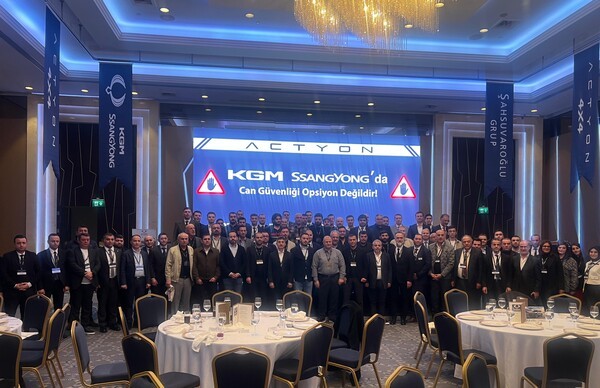 KGM이 올해 글로벌 첫 행사로 빠르게 성장중인 튀르키예서 액티언을 론칭하고 시승 행사를 가졌다.