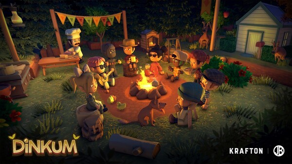 크래프톤의 생존 생활 시뮬레이션 PC 게임 ‘딩컴(Dinkum)’