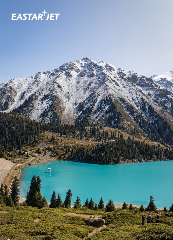 이스타항공은 국내 LCC(저비용항공사) 최초로 인천~알마티 노선에 취항한다고 13일 밝혔다. 사진은 알마티 대표 관광지 '빅 알마티 호수' 사진./사진=이스타항공
