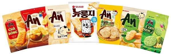 오리온 뉴룽지와 안(An) 제품