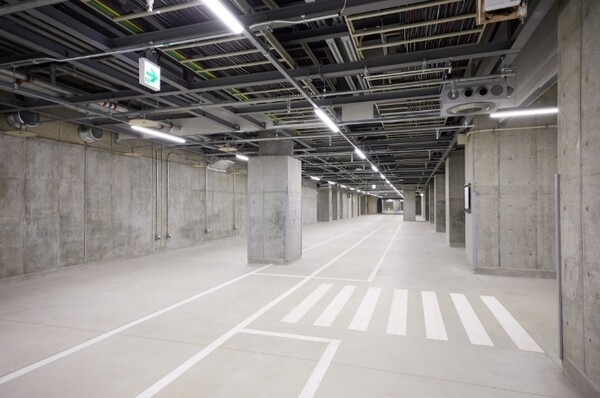 토요타 우븐 시티 지하에 조성되는 '물류 거리'