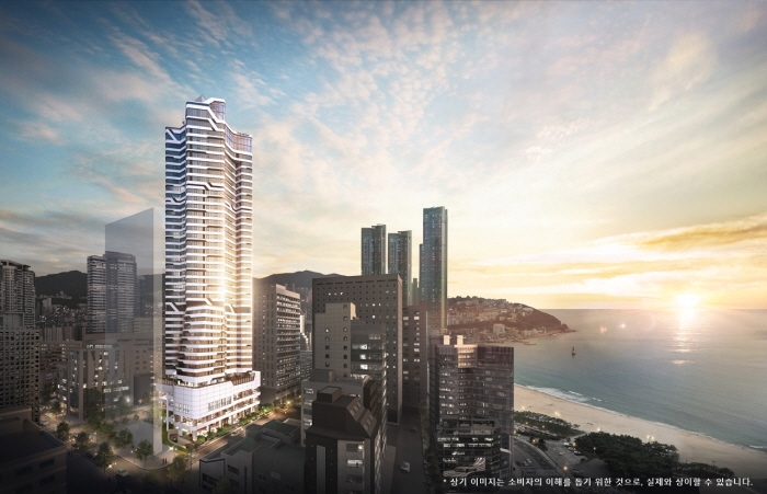빌리브 패러그라프 해운대 조감도 / 사진=신세계건설