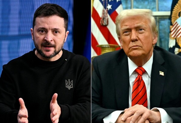 젤렌스키 우크라이나 대통령과 트럼프 미국 대통령. / 사진=연합뉴스