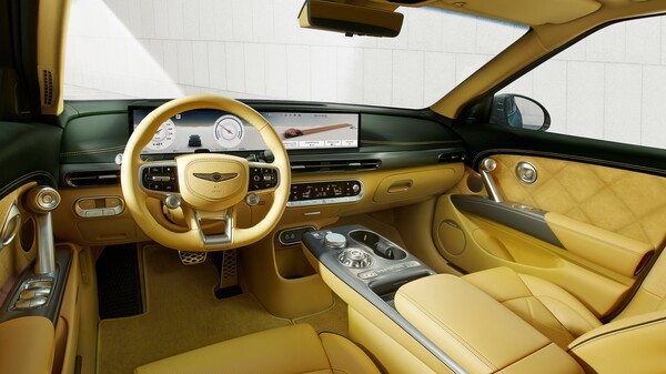 제네시스 GV60 부분변경 모델 인테리어./사진=제네시스