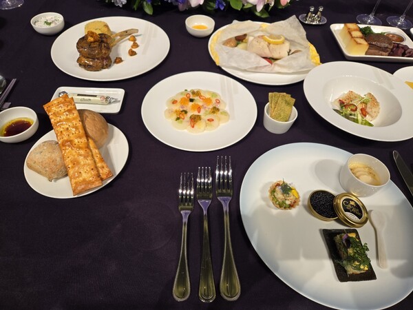 대한항공이 선보인 신규 기내식./사진=김동하 기자