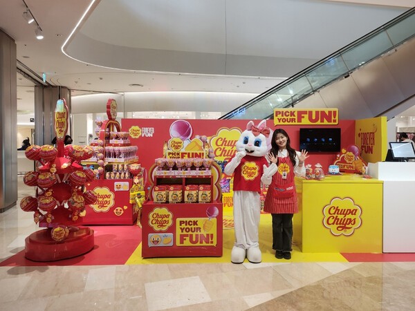 농심 츄파춥스 화이트데이 팝업스토어 이미지. / 사진=농심 