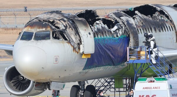 에어부산 합동감식 현장. / 사진=연합뉴스