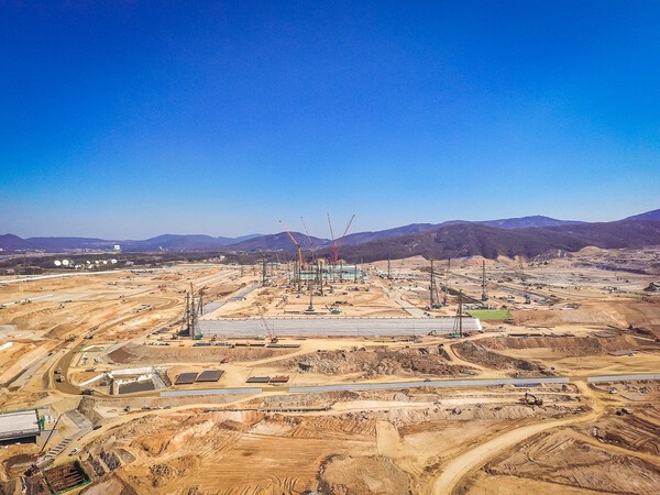 '용인 반도체클러스터 일반산업단지' 공사현장 전경.        /사진=용인시