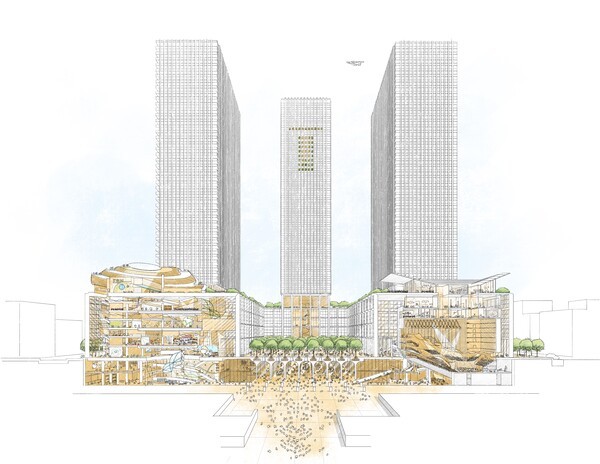 GBC 디자인 투시도 일러스트./사진=현대차그룹