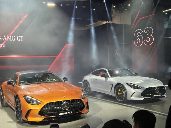 3일 공개된 2세대 벤츠 AMG GT./사진=김동하 기자