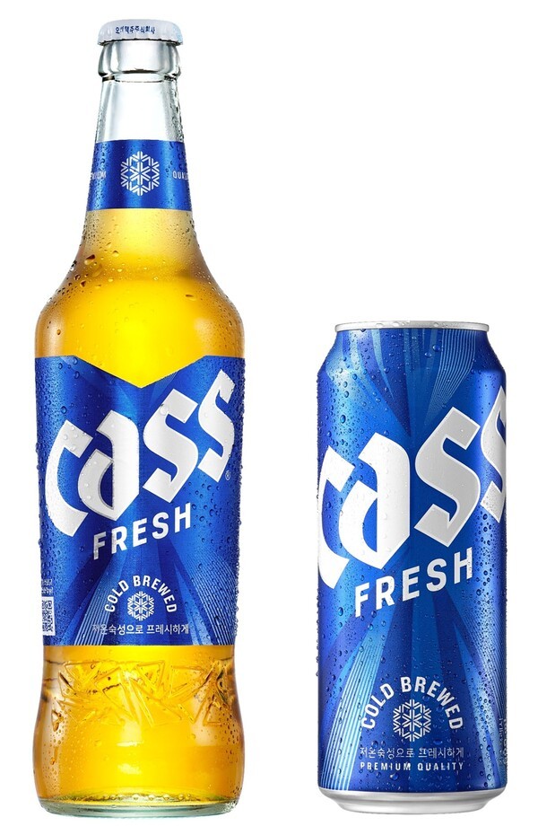 오비맥주 카스 패키징 리뉴얼. / 사진=오비맥주