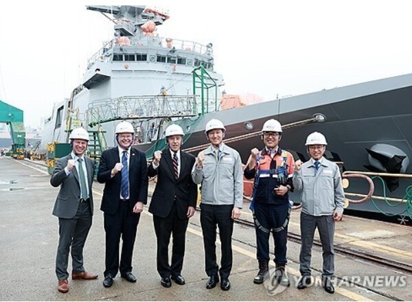 울산 HD현대중공업 조선소 방문한 정기선 수석부회장 / 사진=연합뉴스