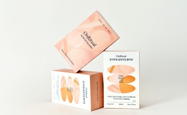 헥토헬스케어는 이너뷰티 신규 브랜드 '온리추얼'을 론칭하고 '온리추얼 글로우업 콜라겐'을 선보였다. 
