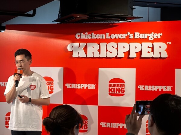 이성하 (최고 마케팅 책임자) CMO 가 발표를 하고 있다. / 사진=홍선혜 기자 