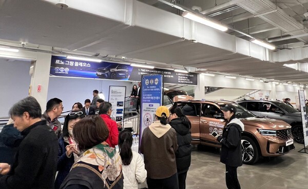 르노코리아가 오는 26~27일 코스트코 일산점에서 그랑 콜레오스 특별 전시 행사를 진행한다고 25일 밝혔다./사진=르노코리아