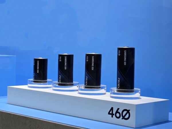 삼성SDI가 인터배터리 2025서 공개한 46파이 배터리 라인업./사진=삼성SDI