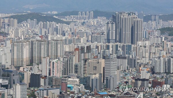 사진은 이날 남산에서 바라본 서울 시내 아파트 단지. /사진=연합뉴스