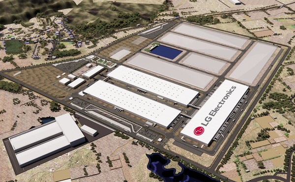 인도 스리시티 공장 조감도 /사진=LG전자