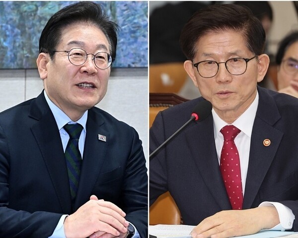 21대 대통령 선거 공식선거운동 첫날인 12일 이재명 더불어민주당 후보와 김문수 국민의힘 후보가 10대 공약을 발표했다./사진=연합뉴스