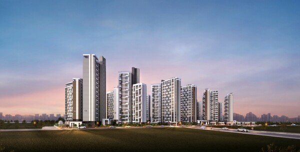 고덕 강일 대성베르힐 투시도./사진=디에스종합건설