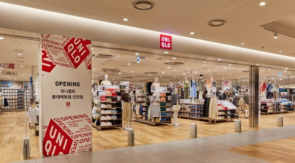 유니클로 롯데백화점 인천점 매장