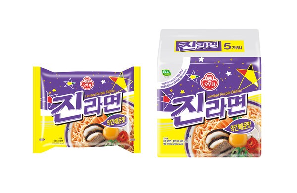 오뚜기, 한정판 ‘진라면 약간매운맛’ 출시. / 사진=오뚜기 