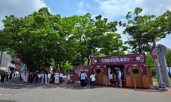 농심, 캠퍼스 팝업스토어 운영. / 사진=농심