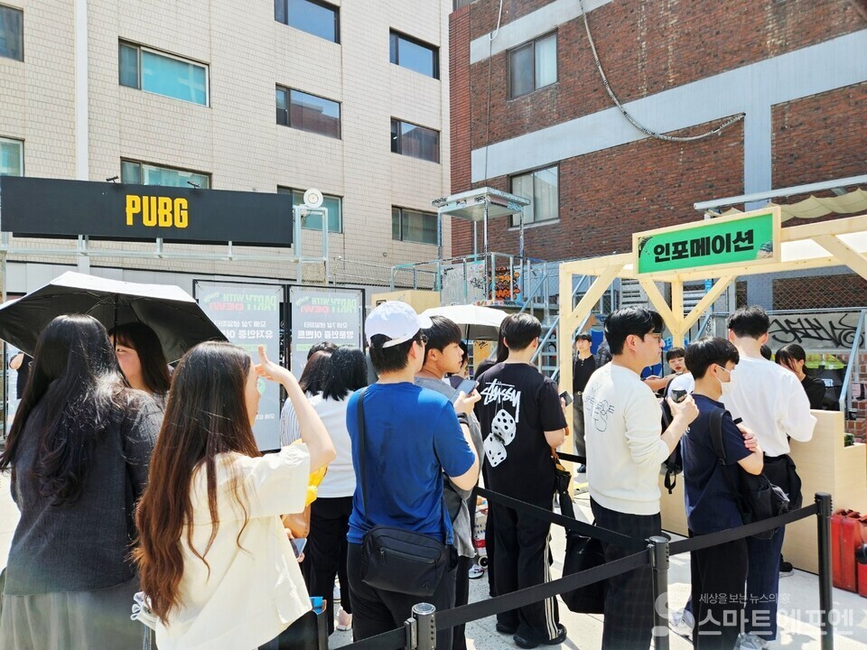 배틀그라운드 모바일 7주년 팝업스토어 / 사진=양대규 기자