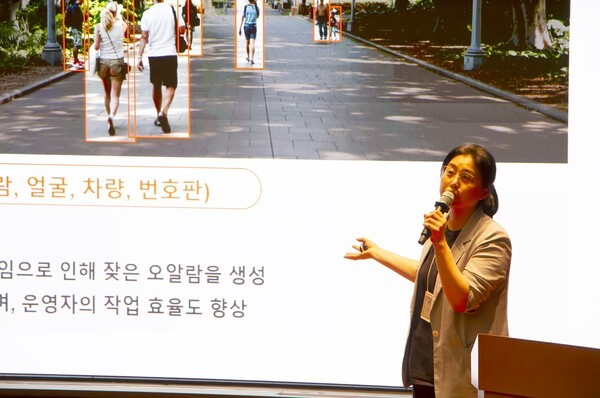 임정은 한화비전 AI 연구소장 /시잔=한회비전