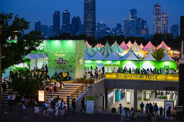 '2025 올리브영 페스타'는 지난 5월 21~25일 서울 용산구 노들섬에서 종일 관람 형태로 진행됐다. / 사진=CJ올리브영 