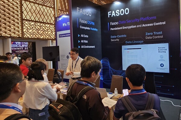 베트남 시큐리티 서밋 2025 현장 파수 부스 / 사진=파수