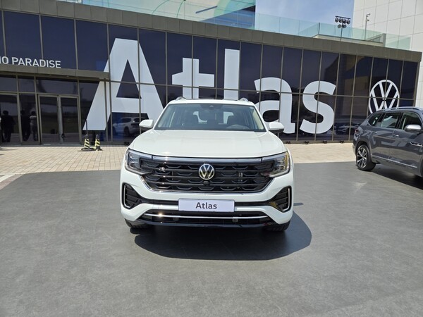 폭스바겐 아틀라스 전면부. /사진=김동하 기자