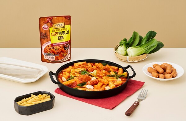 오뚜기, ‘오늘밥상 마라떡볶이소스’ 연출컷. / 사진=오뚜기