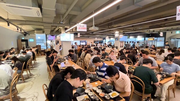 헥토그룹 구내식당 '채움'