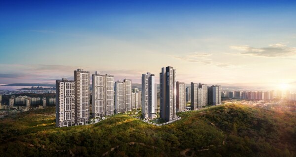 힐스테이트 더샵 상생공원 1단지 조감도./사진=현대엔지니어링 