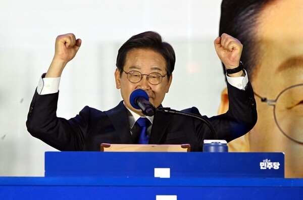 제21대 대통령으로 당선된 더불어민주당 이재명 대선 후보. /사진=연합뉴스