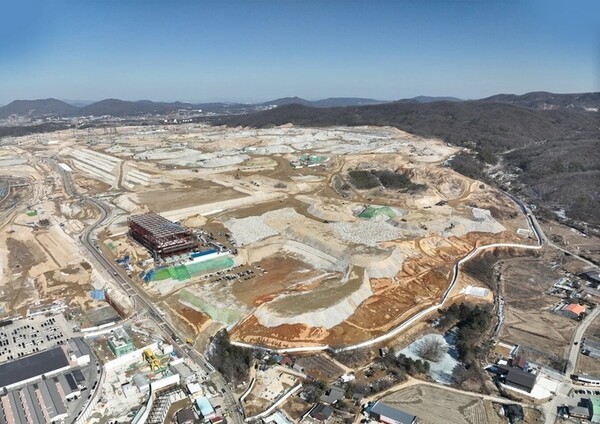 SK하이닉스 용인 반도체 클러스터 건설 현장 /사진=SK하이닉스