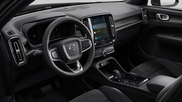 XC40 블랙 에디션 1열 인테리어. /사진=볼보자동차코리아