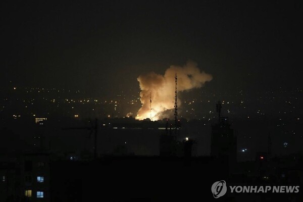 이스라엘의 이란 공습 현장.        /사진=연합뉴스