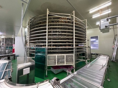 SPC삼립 시화공장 내 사고 현장./사진=시흥소방서 제공