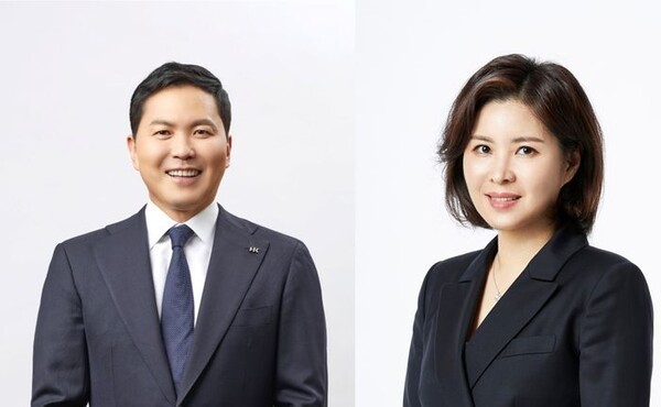 윤상현 부회장(왼쪽)과 윤여원 사장/사진=콜마홀딩스