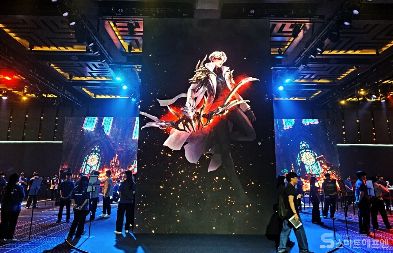 로스트아크 모바일 비전프리뷰 현장 /사진=양대규 기자