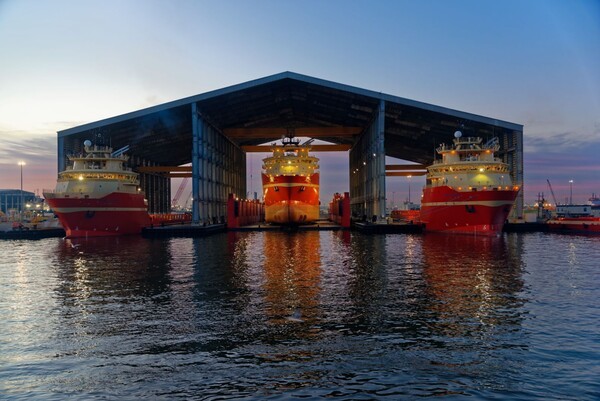 에디슨 슈에스트 오프쇼어 조선소 전경 /사진=HD현대