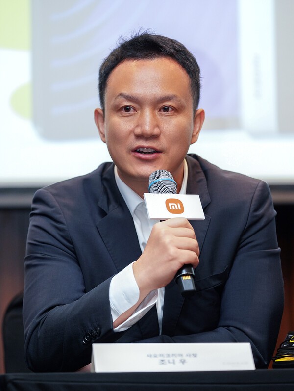 조니 우(Jony Wu) 샤오미코리아 사장 / 사진=샤오미코리아