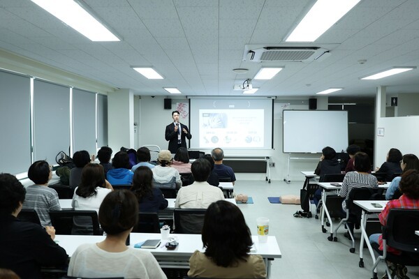 사회적협동조합우리사이 사옥에서 진행된 SK프로보노 보건 안전 자문 현장/ 사진=SK프로보노 사무국 행복나래