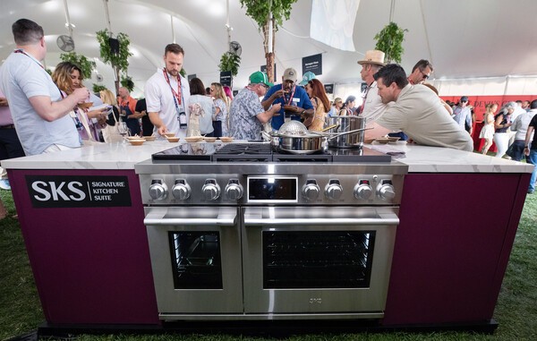 LG전자 ‘SKS’, 美 미식 페스티벌 ‘2025 푸드앤와인클래식’ 공식 후원사 참가 /사진=LG전자