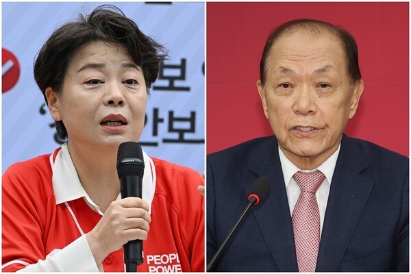 윤희숙 여의도연구원장, 황우여 전 비상대책위원장. /사진=연합뉴스