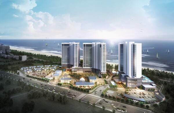 ‘신라모노그램 강릉’ 조감도.                                    /사진=호텔신라