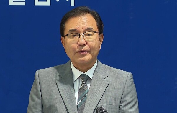 순직해병 수사 방해 의혹 사건을 수사하는 이명현 특별검사가 9일 서울 서초구 특검 사무실에서 브리핑을 하고 있다. / 사진=연합뉴스
