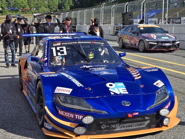 이정우 드라이버가 '택시타임' 체험을 위해 준비하고 있다. /사진=김동하 기자